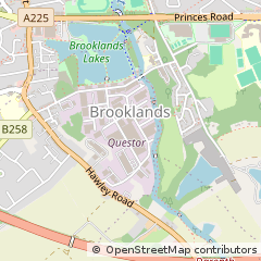 Map of Dartford, Kent