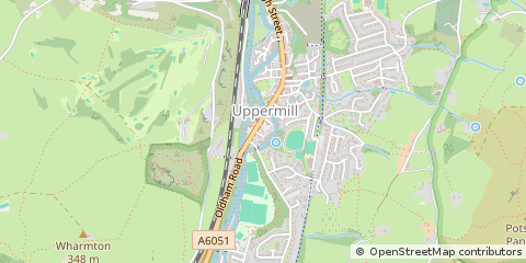 Map of Oldham