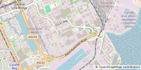 Map of Cardiff