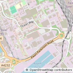 Map of Cardiff