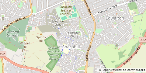 Map of Nottingham