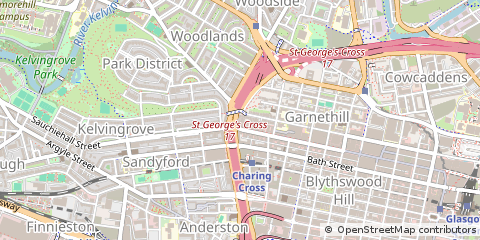 Map of Glasgow