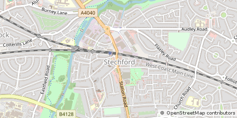 Map of Birmingham