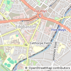 Map of Birmingham