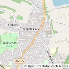 Map of Knaresborough, North Yorkshire