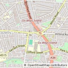 Map of Birmingham