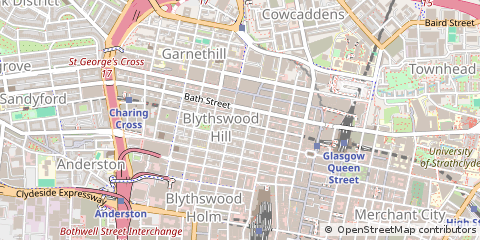 Map of Glasgow