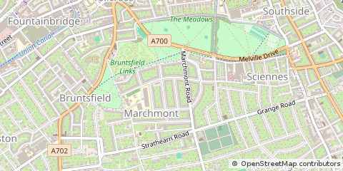 Map of Edinburgh