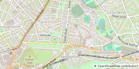 Map of Edinburgh