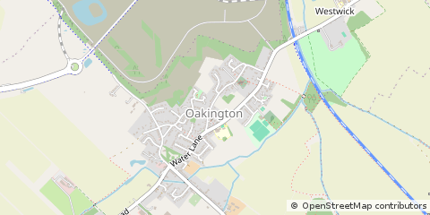 Map of Cambridge, Cambridgeshire