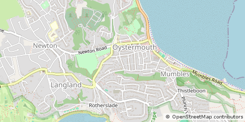Map of Swansea, SA3 4AJ