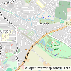 Map of Stoke-on-Trent