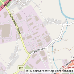 Map of Portadown, Co Armagh