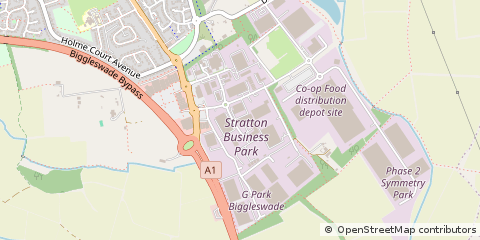 Map of Biggleswade