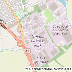 Map of Biggleswade