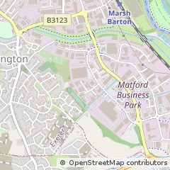 Map of Exeter, Devon