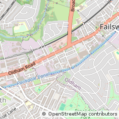 Map of Manchester