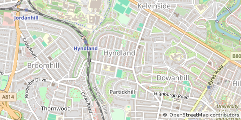 Map of Glasgow