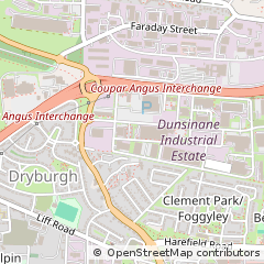 Map of Dundee