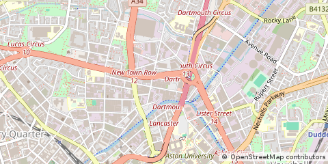 Map of Birmingham
