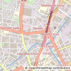 Map of Birmingham