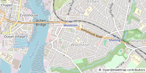 Map of Southampton