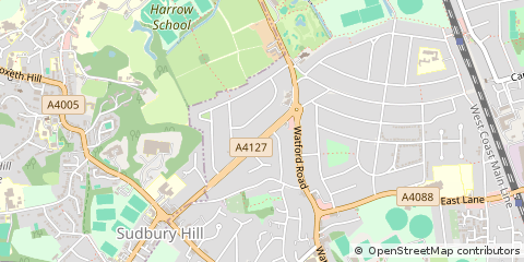 Map of Harrow