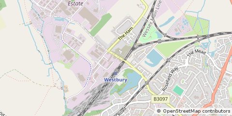 Map of Westbury
