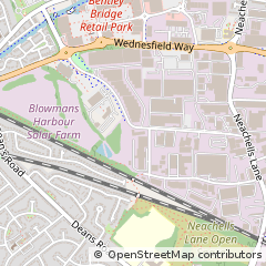 Map of Willenhall, West Midlands