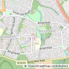 Map of Bracknell
