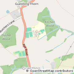 Map of Hastings, East Sussex
