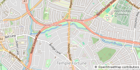 Map of London, Middlesex