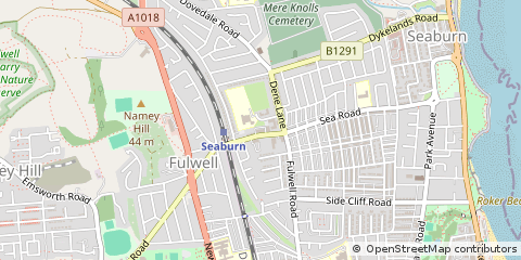 Map of Sunderland, Tyne & Wear