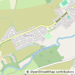 Map of Bathgate, West Lothian