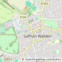 Map of Saffron Walden