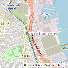 Map of Birkenhead