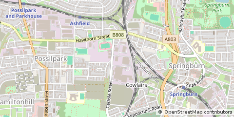 Map of Glasgow