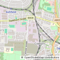 Map of Glasgow