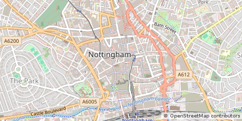Map of Nottingham