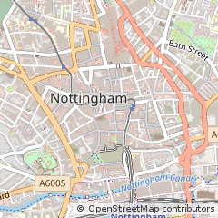 Map of Nottingham