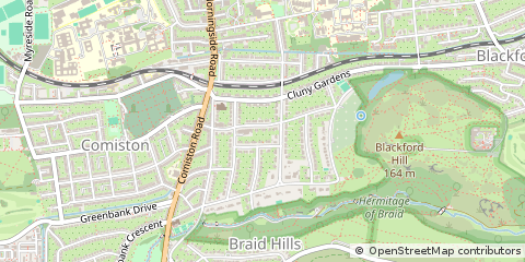 Map of Edinburgh