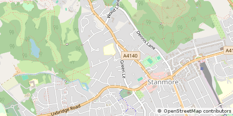 Map of Stanmore