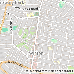 Map of Bournemouth