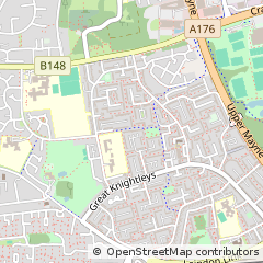Map of Basildon
