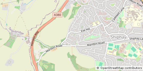 Map of Devon