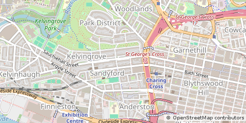 Map of Glasgow