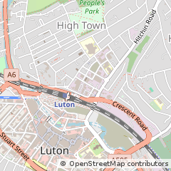 Map of Luton