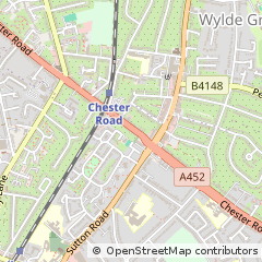 Map of Birmingham