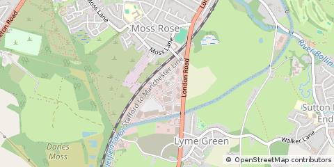 Map of Macclesfield