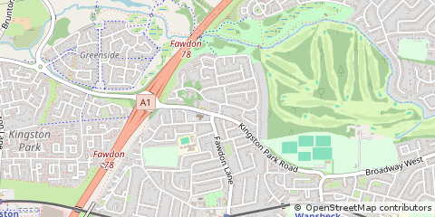 Map of Newcastle Upon Tyne